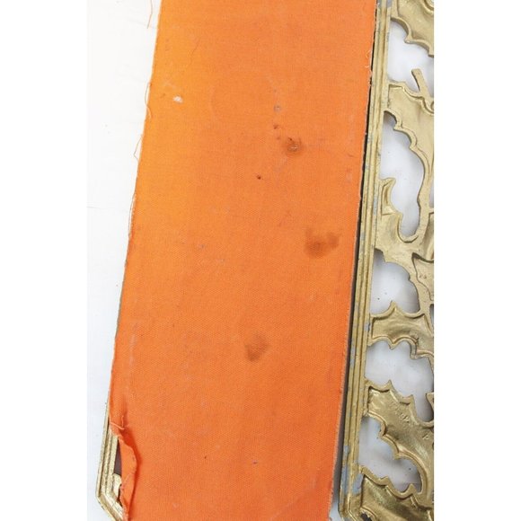 Vtg Midwest 4 Seasons Metal Set Wall Decor Plaque Metal Dogwood Rose Holly Flowe - Picture 6 of 15